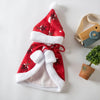 Cat Christmas Clothes Little Red Riding Hood Cape Cloak by My Store