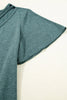 V-Neck Short Sleeve T-Shirt by Simply Love