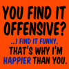 Happier Than You - Safety Yellow T-Shirt by Armed American Supply