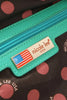 Nicole Lee USA Structured Tote Bag Monogram Print Pattern