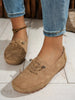 Women’s Comfortable PU Flat Shoes | Soft All-Matching Casual Flats by FitiqueFit