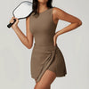 Women's Tight-Fit Sleeveless Bodycon Dress – Sport Fashion Style by FitiqueFit