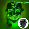 Cold Light Halloween Mask Led Luminous by My Store