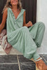 Women’s Sleeveless Hooded Relaxed Fit Jumpsuit by FitiqueFit