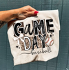 Game Day Baseball Graphic Tee by Anchored Grace Boutique