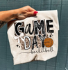 Game Day Basketball Graphic Tee by Anchored Grace Boutique