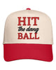 Hit the Dang Ball Embroidered Cap by Anchored Grace Boutique