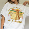Ya Done Messed Up T-Shirt – Funny Retro Quote Tee, Unisex Vintage Sunset Design Inspired by Comedy Sketch by Dog Mom Hat