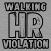 HR Violation - Safety Yellow T-Shirt by Armed American Supply