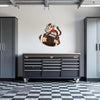 Monkey F'n a Football Garage Wall Decal by Armed American Supply
