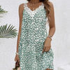 Women’s Lace Patchwork Floral Print Dress by FitiqueFit