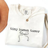 Tiny Human Tamer - Funny Mom T-Shirt by EnjoyMyDesign LLC