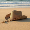 Women's Panama Straw Woven Sun Hat – Windproof Sequin Detail Beach Hat by FitiqueFit