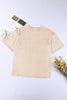 Pink Chest Pocket Loose Fit T Shirt