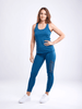 JupiterGear High-Waisted Pilates Leggings with Side Pockets & Mesh Pan