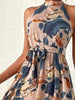 Elegant Floral Sleeveless Dress Lightweight & Feminine Summer Essential Beautiful Print Dress by Stevvex