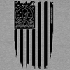 Molon Labe Ghost Flag - Safety Yellow T-Shirt by Armed American Supply
