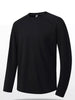 Men's Plus Size Long Sleeve Performance Active T-Shirt by Simply Love