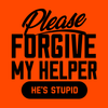 My Helper - Long Sleeve Hi-Vis T-Shirt by Armed American Supply