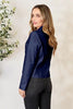 Women Classic Neck Zip-Up Jacket For Everyday Wear Elegant Girls Jacket by Stevvex