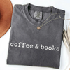 Coffee & Books T-Shirt by EnjoyMyDesign LLC