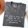 You Can't Tell Me What to Do - Funny Grandson T-Shirt by EnjoyMyDesign LLC