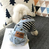 Denim Jumpsuit for Small Pets by Furr Baby Gifts