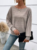 Relaxed Fit Ribbed Knit T-Shirt by Simply Love