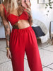 Boho Butterfly Print Top and Pants Set by Wild and Free Boutique