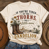 Dandelion Graphic Tee by Anchored Grace Boutique