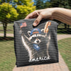 America Raccoon Graphic Tee by Anchored Grace Boutique