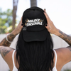 Mildly unstable Trucker Hat by Madness & Mayhem LLC