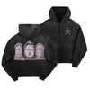 Tombstone Movie Zip-Up Hoodie – "I'm Your Huckleberry" Vintage Western Graphic Jacket by Dog Mom Hat
