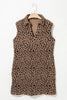 Luxury Summer Leopard Sleeveless Mini Dress Chic & Stylish Print Elegant Dress For Women by Stevvex