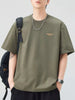 Men's Plus Size Casual Round Neck T-Shirt by Simply Love