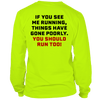Run - Long Sleeve Hi-Vis T-Shirt