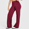 Loose Straight-leg Yoga Pants That Create A Slimming High-waisted Look by My Store