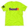 Send It - Safety Yellow T-Shirt by Armed American Supply
