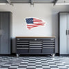 American Flag Garage Wall Decal by Armed American Supply