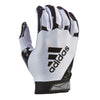 adidas mens AF1439 Football Receiver Glove White/Black Small US by EasyOptionXY