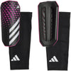 adidas Unisex-Adult Soft Ground League Predator Shin Guards Black/White/Team Shock Pink Large by EasyOptionXY
