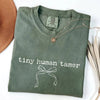 Tiny Human Tamer - Funny Mom T-Shirt by EnjoyMyDesign LLC