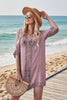 Resort Beach Tunic Dress | Patchwork Cover-Up by FitiqueFit