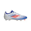 adidas Unisex F50 League Football Boots Firm Ground Sneaker White/Solar Red/Lucid Blue 5 US Men by EasyOptionXY