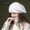 Women’s Cozy Wool Knit Beanie – Soft Warm Fall & Winter Hat by FitiqueFit