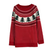 Women's Casual Pine Pattern Sweater by FitiqueFit