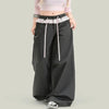 Women’s Vintage Lace Panel Casual Pants by FitiqueFit