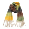 New Tassel Gradient Color Scarf Shawl
