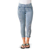 Appliqued Crop Jeans by DoodleBug's