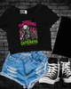 Barely functioning Cropped Tee by Madness & Mayhem LLC
